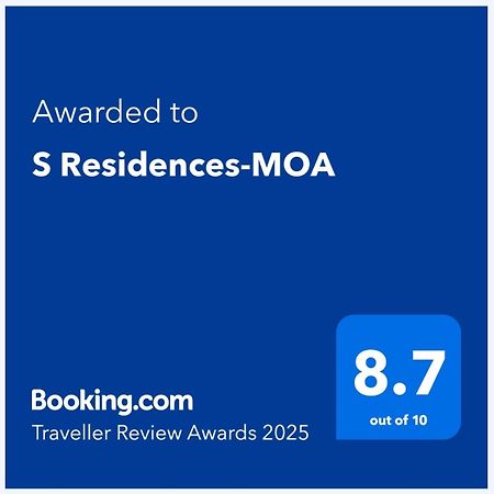 S Residences-Moa Manila Exteriör bild